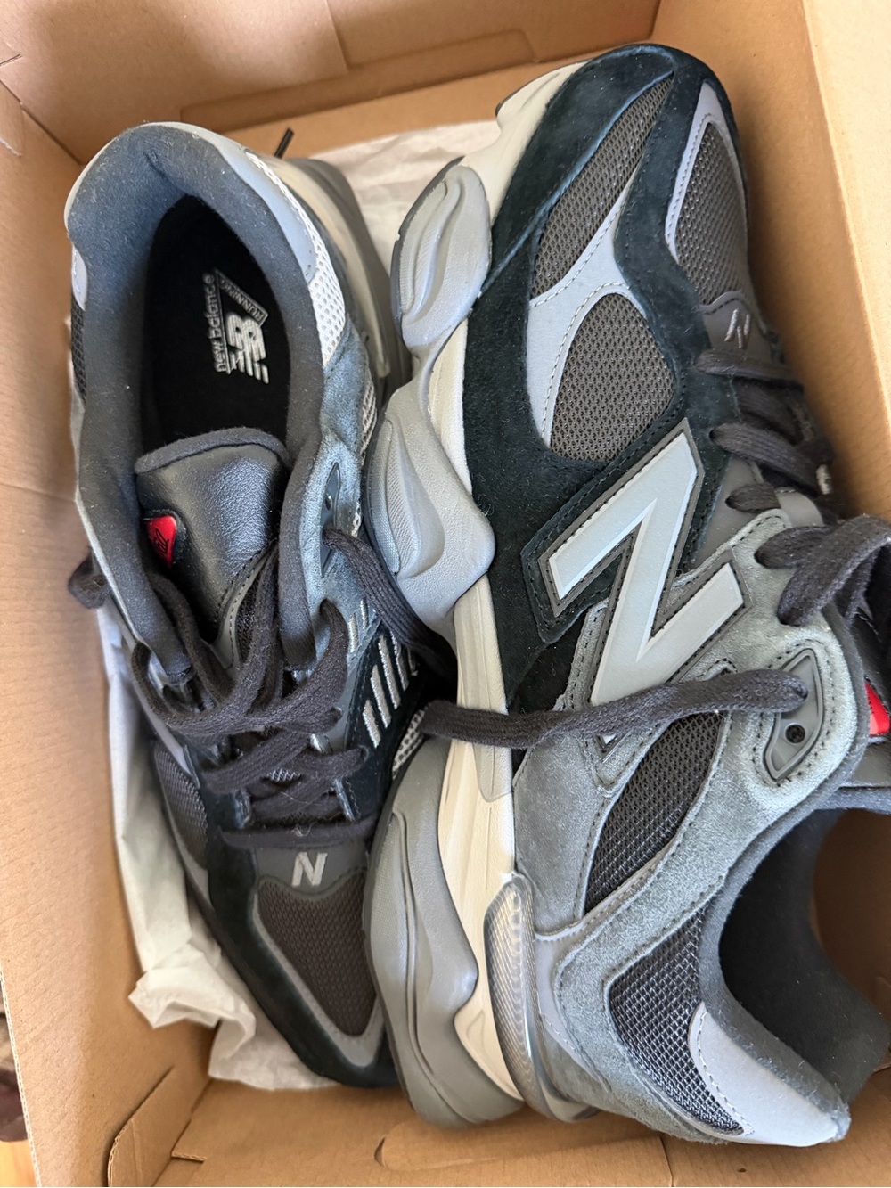 New Balance 9060 Men's Black Castlerock Sneakers